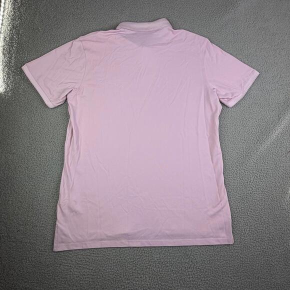 Greyson Polo Mens XLShirt Pink Solid Performance Pima Cotton Wolf Golf Shirt - Picture 7 of 12